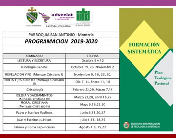 Parroqui San Antonio Montería 2020